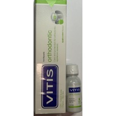 Vitis Orthodontic Pasta Dentífrica Maçã-Menta 100mL 