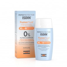 Isdin Fotoprotector Fusion Fluid Mineral SPF 50 0% Filtros Quimicos  -50 ml