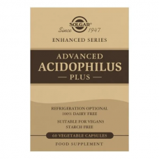 Solgar Advanced Acidophilus Plus 120 vegetable cápsulas